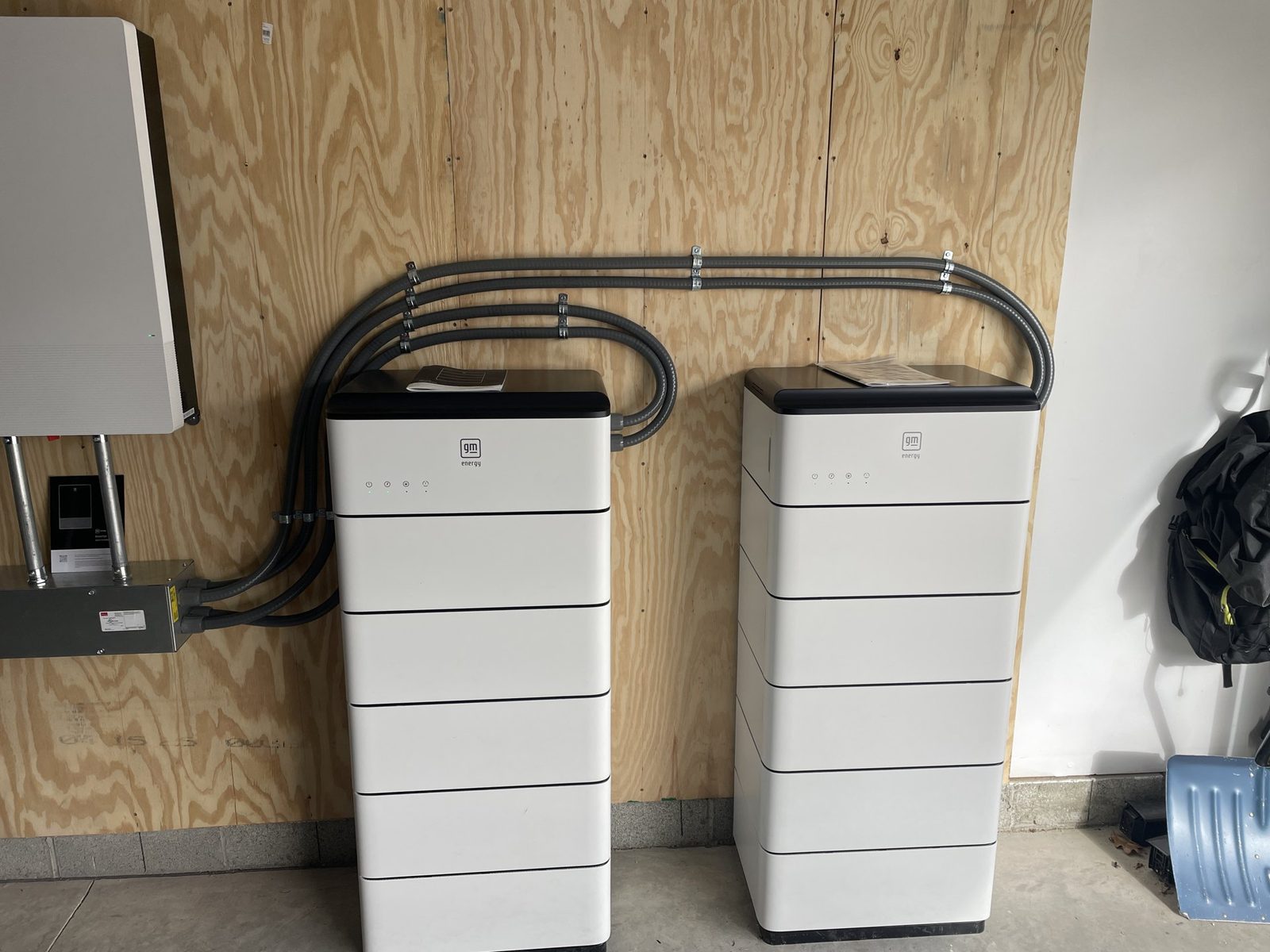 Home battery storage system installed by GreenKey